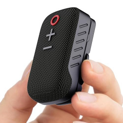 Portronics Talk Three Wearable Bluetooth Speaker with Mic, Magnetic/Sp