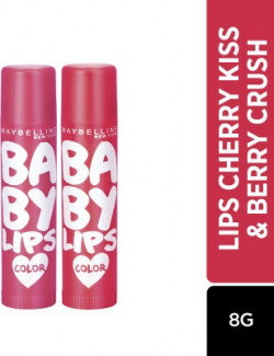 MAYBELLINE NEW YORK Baby Lips Tinted Lip Balm Berry Crush & Cherry Kis