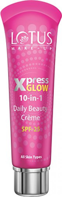 Lotus Herbals Make-up Xpress Glow 10 in 1 SPF 25 Daily Beauty Cream (R