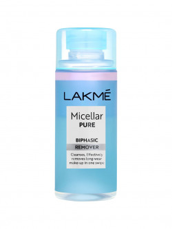 Lakme Micellar Pure Bi-Phasic Remover for Makeup Removal - 200ml