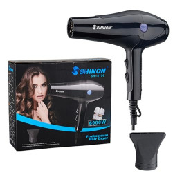 SHINON SH-8196 Professional Hair Dryer 6000 Watts 3 Heat Setting (Hot/