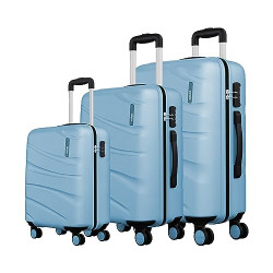 Safari Polycarbonate Persia 3Pc Set-55+65+77 Cms Small, Medium & Large