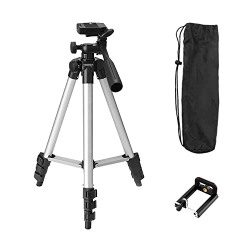 TYGOT ADJUSTABLE ALUMINIUM ALLOY TRIPOD STAND HOLDER FOR MOBILE PHONES