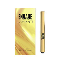 Engage L'amante Click & Brush Perfume Pen for Women, Eau De Parfum, Sk