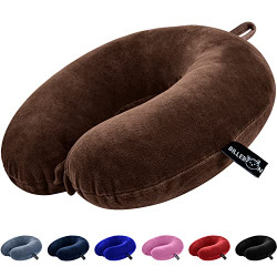 Billebon Silk Premium Neck Pillow for Travelling Airplane Travel Pillo