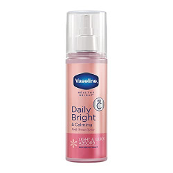 Vaseline Daily Bright & Calming Body Serum Spray 180ml, Feels Light an