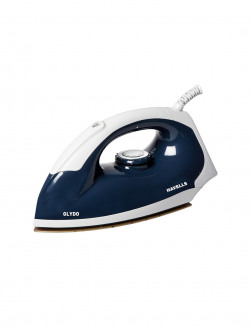 HAVELLS BLUE & WHITE DRY IRON GLYDO IRONS 1000 W GHGDIBAB100