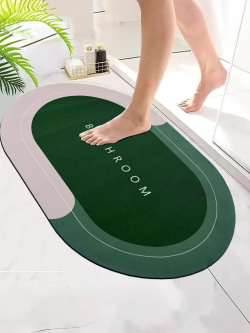 CORTINA PREMIUM SILICON FLOOR MAT, BATH MAT, DOORMAT, BATHROOM CARPET,