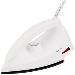 BAJAJ DX-6 1000W DRY IRON WITH ADVANCE SOLEPLATE AND ANTI-BACTERIAL GE