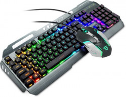 RAEGR RapidGear X70 Gaming Keyboard & Mouse Set | Made of Aluminium Bo
