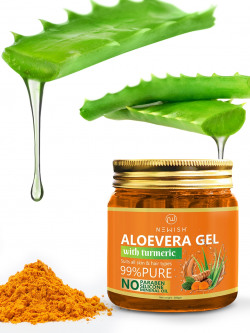 NEWISH Pack of 2 Moisturising Aloevera Gel Enriched With Turmeric - 20