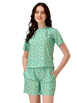 MEHRANG CORD SET FOR WOMEN, NIGHT SUITS FOR WOMEN, WITH 2 POCKETS, COT