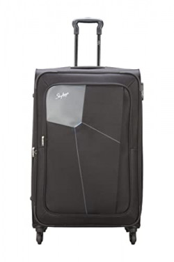 SKYBAGS RUBIK 79 CMS LARGE CHECK-IN POLYESTER SOFT SIDED 4 WHEELS 360