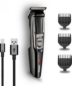 NOVA NHT 1074 USB Trimmer 30 min Runtime 4 Length Settings(Black, Sil