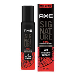 AXE Signature Intense Long Lasting No Gas Body Aerosol Deodorant For M