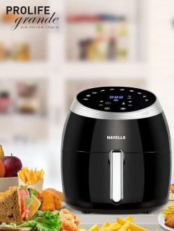 HAVELLS BLACK PROLIFE GRANDE AIR FRYER 1700 W
