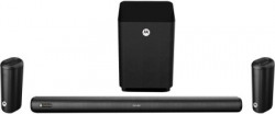 MOTOROLA AMPHISOUNDX 350 W BLUETOOTH SOUNDBAR(BLACK, 5.1 CHANNEL)