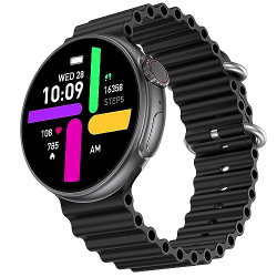 FIRE-BOLTT ASTEROID 1.43 SUPER AMOLED DISPLAY SMART WATCH, ONE TAP BLU