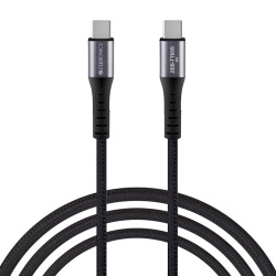 ZEBRONICS TT65S Type C to Type C Cable, Rapid Charging, PD 65 Watts, B