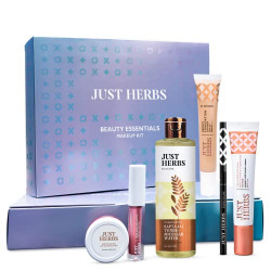 Just Herbs Makeup Kit for Women with Kohl Kajal, 3 in 1 Primer, Liquid