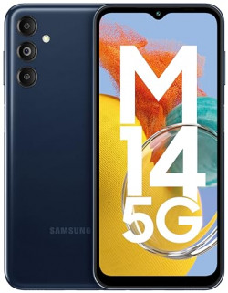Samsung Galaxy M14 5G (Berry Blue,4GB,128GB)|50MP Triple Cam|Segment's