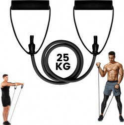 SLOVIC TPE with Sturdy Handles,|(25 KGS) Resistance Tube(Black)