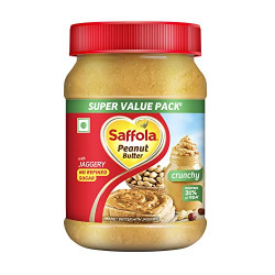 Saffola Peanut Butter Crunchy| High Protein Peanut Butter | Only Jagge