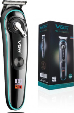 VGR VL-075 with LED Display Trimmer 120 min Runtime 8 Length Settings