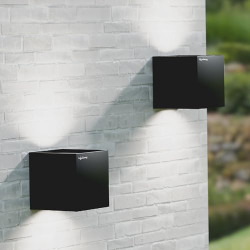 Lifelong Solar Outdoor Up and Down Light for Home Decor- Solar Panel w