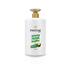 Pantene Hair Science Silky Smooth Shampoo 1000ml with Pro-Vitamins & V