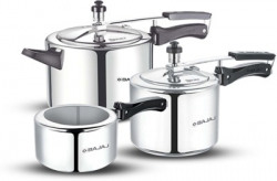 BAJAJ 2 L, 3 L, 5 L INNER LID PRESSURE COOKER(ALUMINIUM)