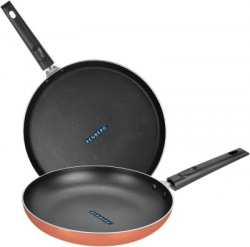 Renberg Orchid Non-Stick Coated Cookware Set(Aluminium, 2 - Piece)