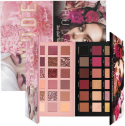 HUDA GIRL BEAUTY NUDE EDITION 18 COLOR EYESHADOW AND ROSE GOLD EDITION