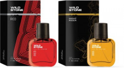 Wild Stone Night Rider and Red Perfume Combo (30ml each) Eau de Parfum