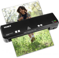 Texet Texet LMA4-NX A4 Hot Laminator - Portable & Quick Heat-Bubble-Fr