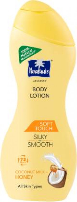 PARACHUTE ADVANSED BODY LOTION SOFT TOUCH FOR WOMEN & MEN, 100% NATURA