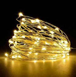 TU CASA DW-441-USB-LED COPPER FAIRY LIGHT, WATERPROOF(5 MTRS-50 BULBS)