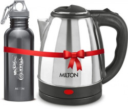 MILTON INSTA ELECTRIC KETTLE 1.5L & ALIVE 750ML COMBO ELECTRIC KETTLE(