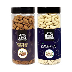 WONDERLAND FOODS California Almonds (NP) & Cashews W320 (Mangalore Qua