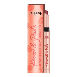 Jaquline USA Kisses & Pouts Transfer Proof,Smudge proof & Enriched wit