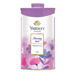 YARDLEY LONDON MORNING DEW PERFUMED TALC| 97% NATURALLY DERIVED| FRAGR