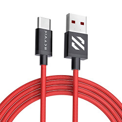 SKYVIK BLAZE NYLON BRAIDED USB TYPE C DASH/WARP CHARGING CABLE FOR SMA