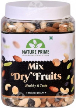 Nature Prime Mix Dry Fruits Almonds|Cashew|Kishmish|Apricot|Black Rais