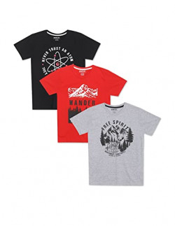 NEWPORT BOY'S REGULAR FIT T-SHIRT (NPOBRNK20001G16_MULTICOLOUR1 9 YEAR