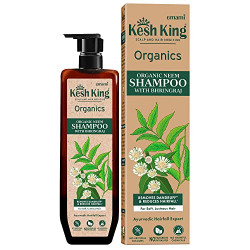 KESH KING ORGANIC NEEM SHAMPOO WITH BHRINGRAJ | REMOVES DANDRUFF & RED