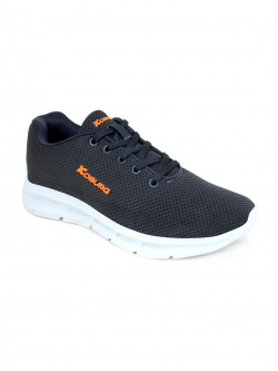 Koburg Men Woven Design Comfort Insole Sneakers