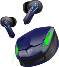 PTRON PTRON BASSPODS FLARE - TWS BLUETOOTH HEADSET(BLUE, IN THE EAR)
