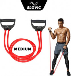 SLOVIC Exercise & Stretching Resistance Band Set For Men & Women Worko