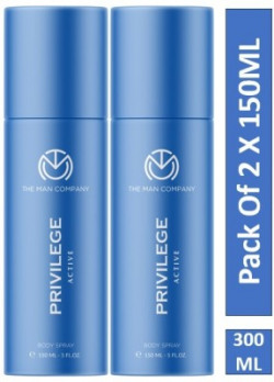 THE MAN COMPANY Privilege Active Deodorant Spray - For Men(300 ml, P