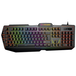 LAPCARE CHAMP (LGK-102) MULTI KEY ANTI GHOSTING RGB GAMING KEYBOARD, R